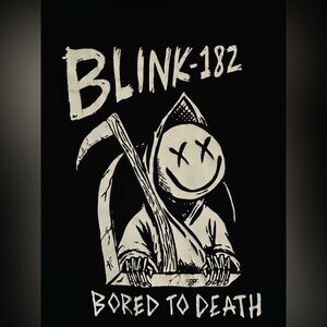 Blink-182 “BORED TO DEATH”2016 Tour Tee